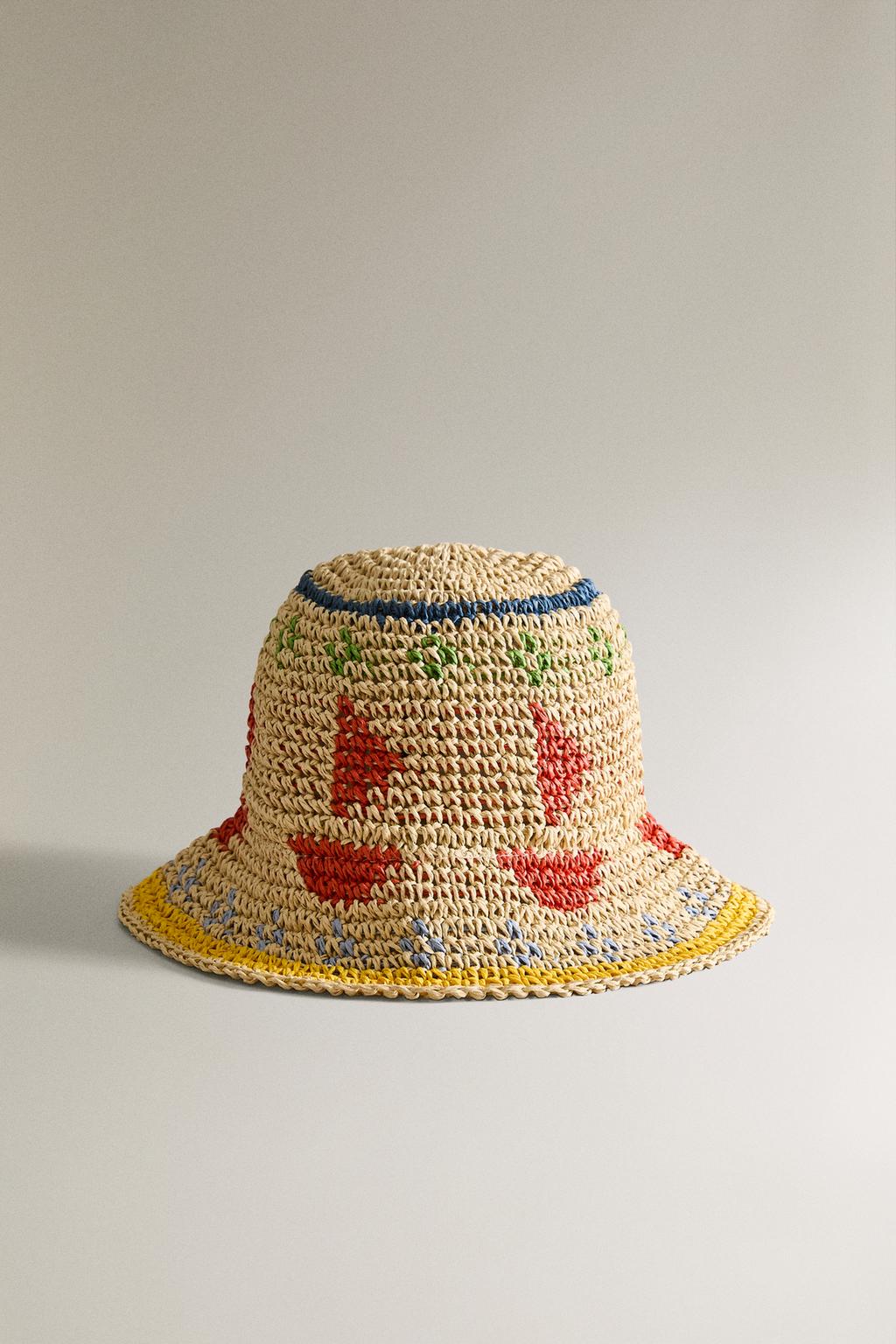 Детская печатная бумажная пляжная шляпа