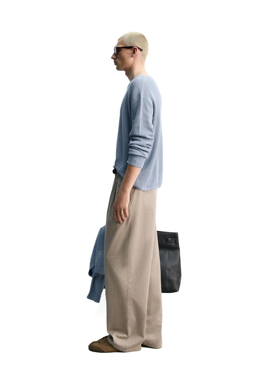 ШЕЛКОВО-ЛЬНЯНОЙ СВИТЕР