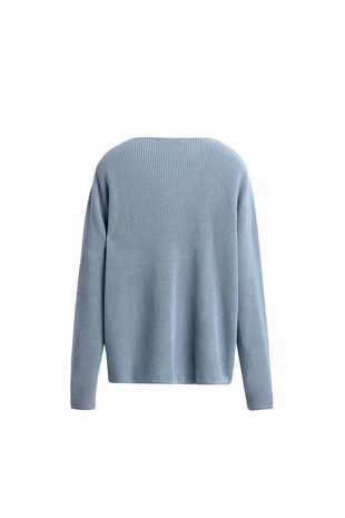 Шелково-льняной свитер- Заказать в России