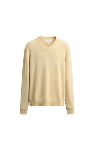 Свитер классического кроя из хлопка- Заказать в России