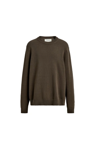 Свитер классического кроя из хлопка- Заказать в России