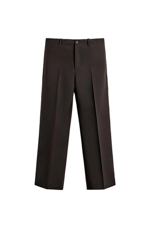 Брюки клёш из 100% шерсти- Заказать в России