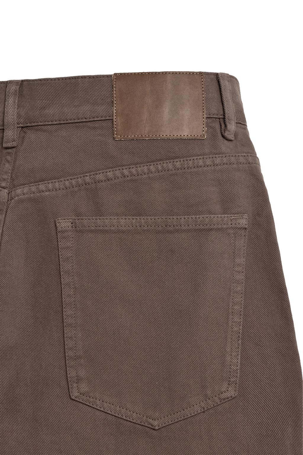 ДЖИНСЫ прямого кроя С ЭФФЕКТОМ ПОТЕРТОСТИ