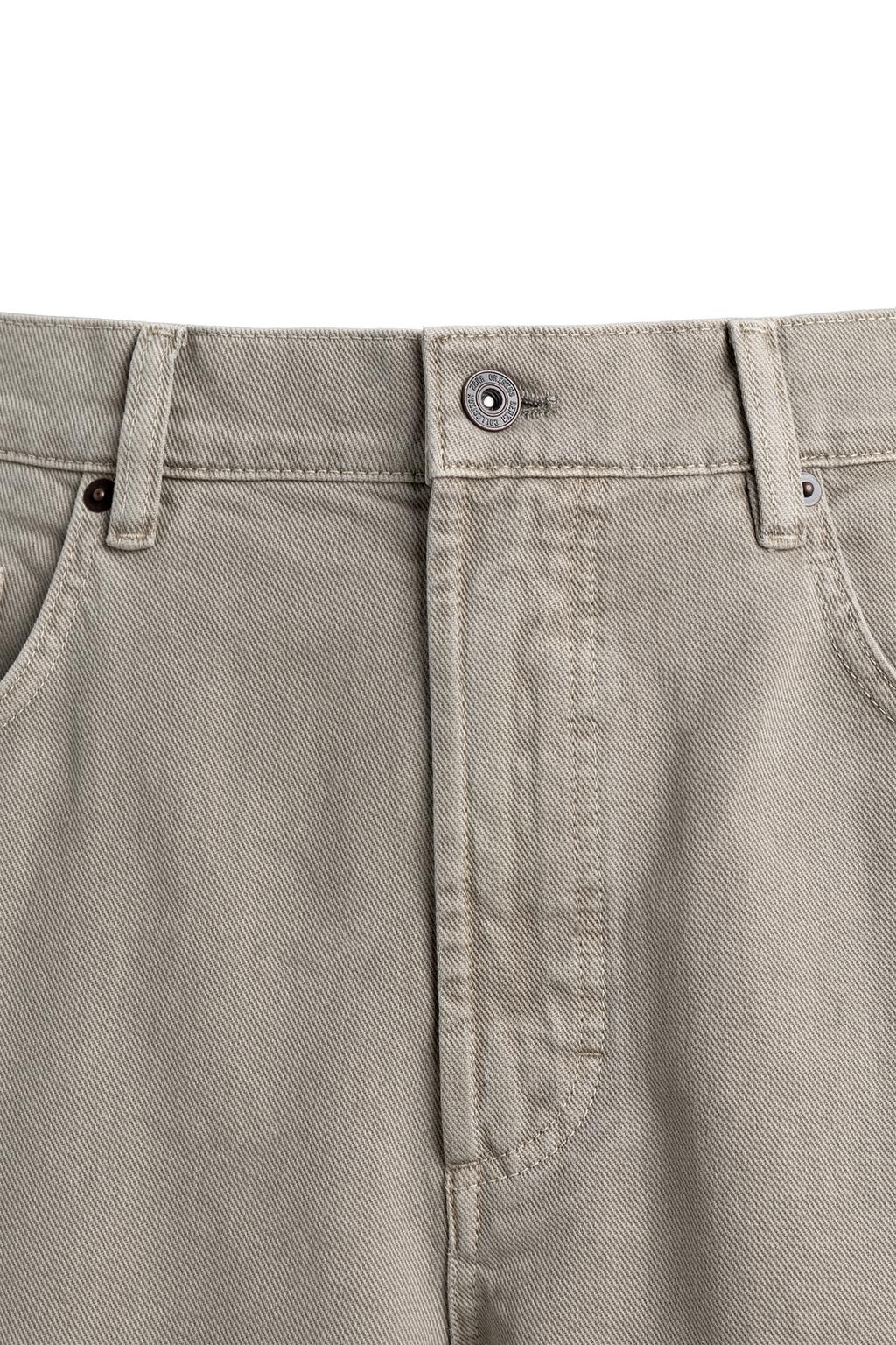 ДЖИНСЫ прямого кроя С ЭФФЕКТОМ ПОТЕРТОСТИ