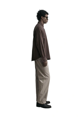 Джинсы прямого кроя с эффектом потертости