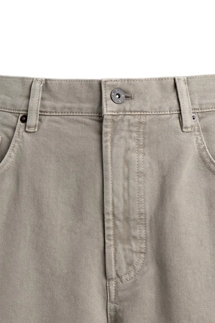 Джинсы прямого кроя с эффектом потертости- Заказать в России