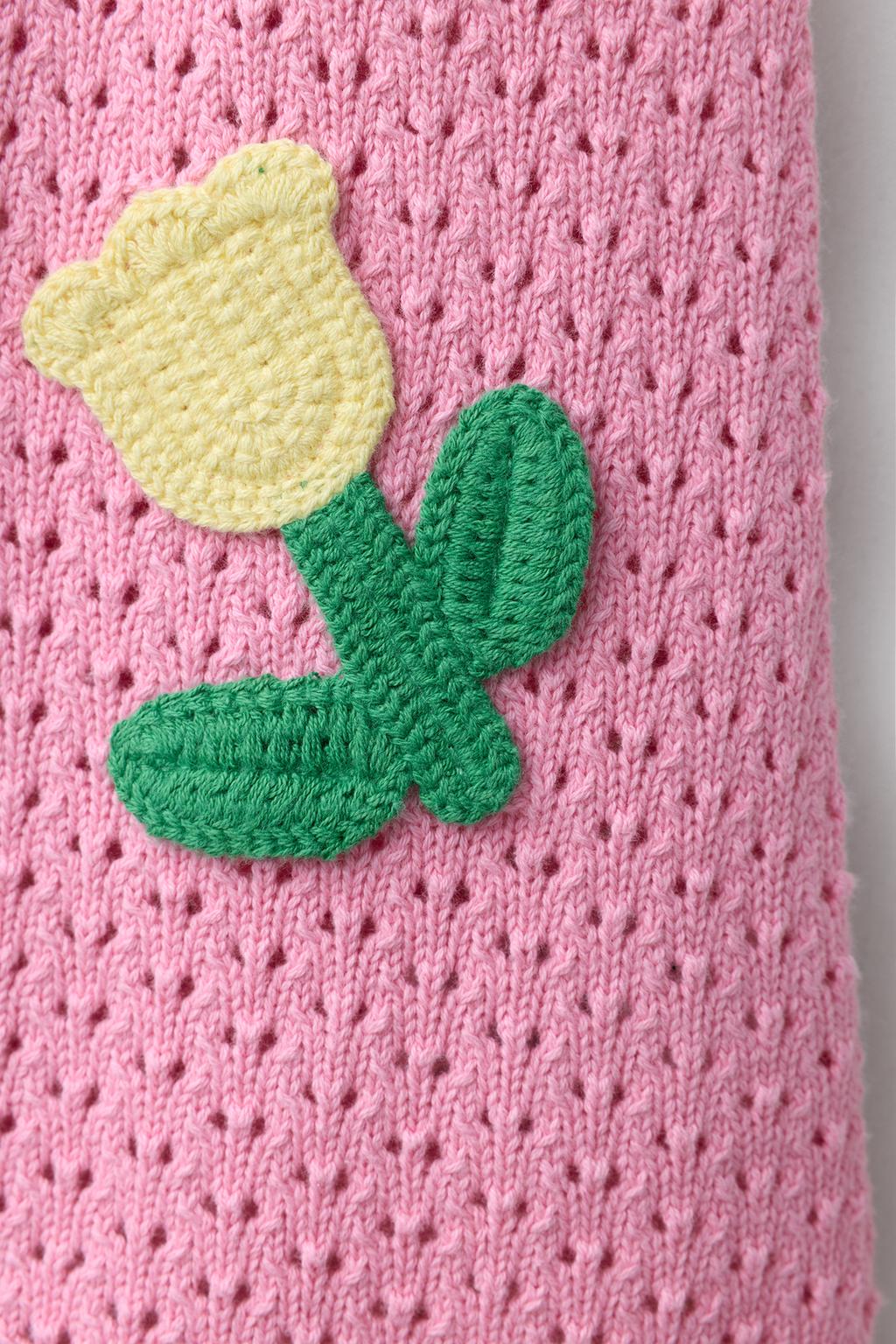 ПЛАТЬЕ С ТЮЛЬПАНАМИ КРОШЕ