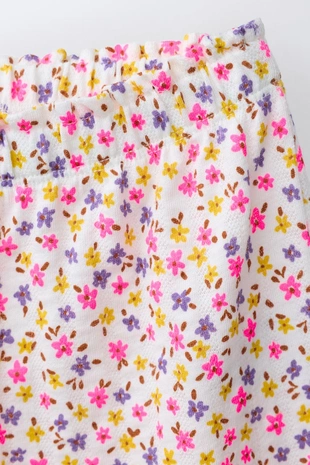 Брюки с цветочным узором- Заказать в России