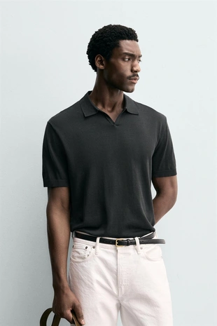 Поло из легкого трикотажа