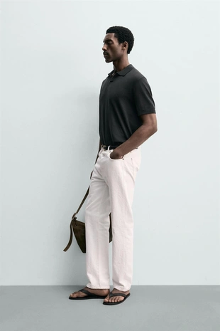 Поло из легкого трикотажа