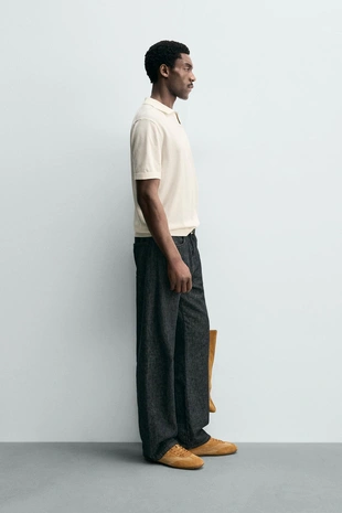 Поло из легкого трикотажа- Заказать в России