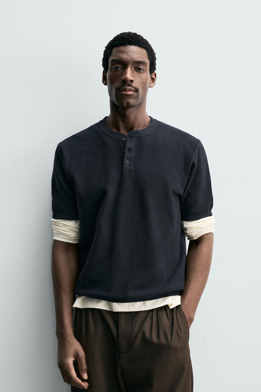 ФУТБОЛКА С ВОРОТНИКОМ НА ПУГОВИЦАХ