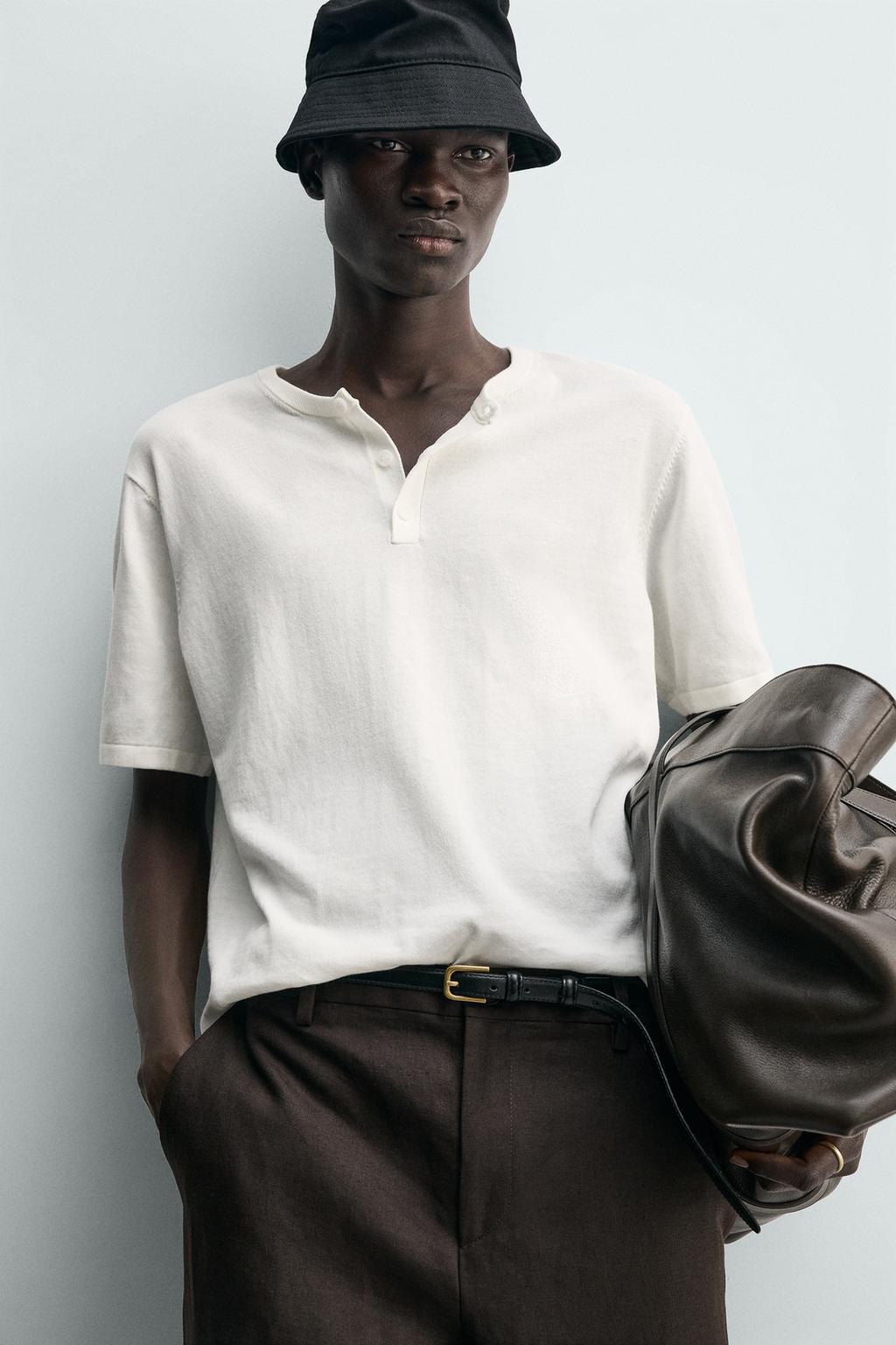 ФУТБОЛКА С ВОРОТНИКОМ ХЕНЛИ