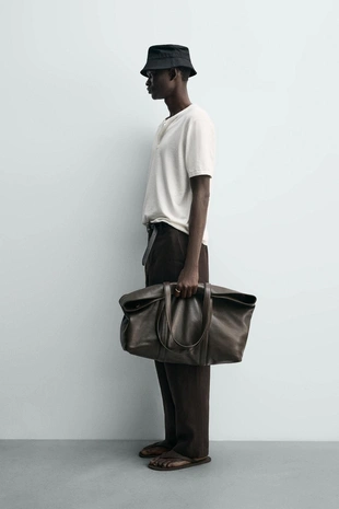 Футболка с воротником хенли- Заказать в России