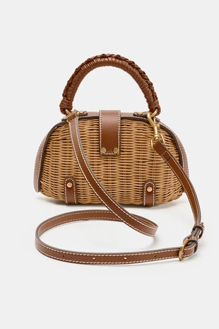 Жесткая мини-сумка с плечевым ремнем- Заказать в России