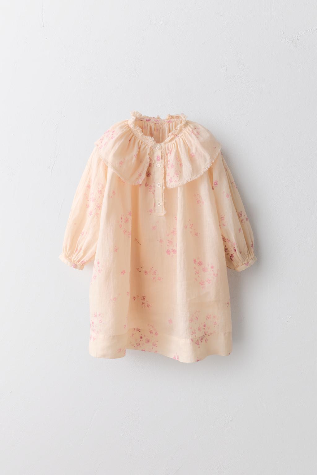 Платье с цветочным принтом 2-5 лет / 100% рами ограниченная коллекция