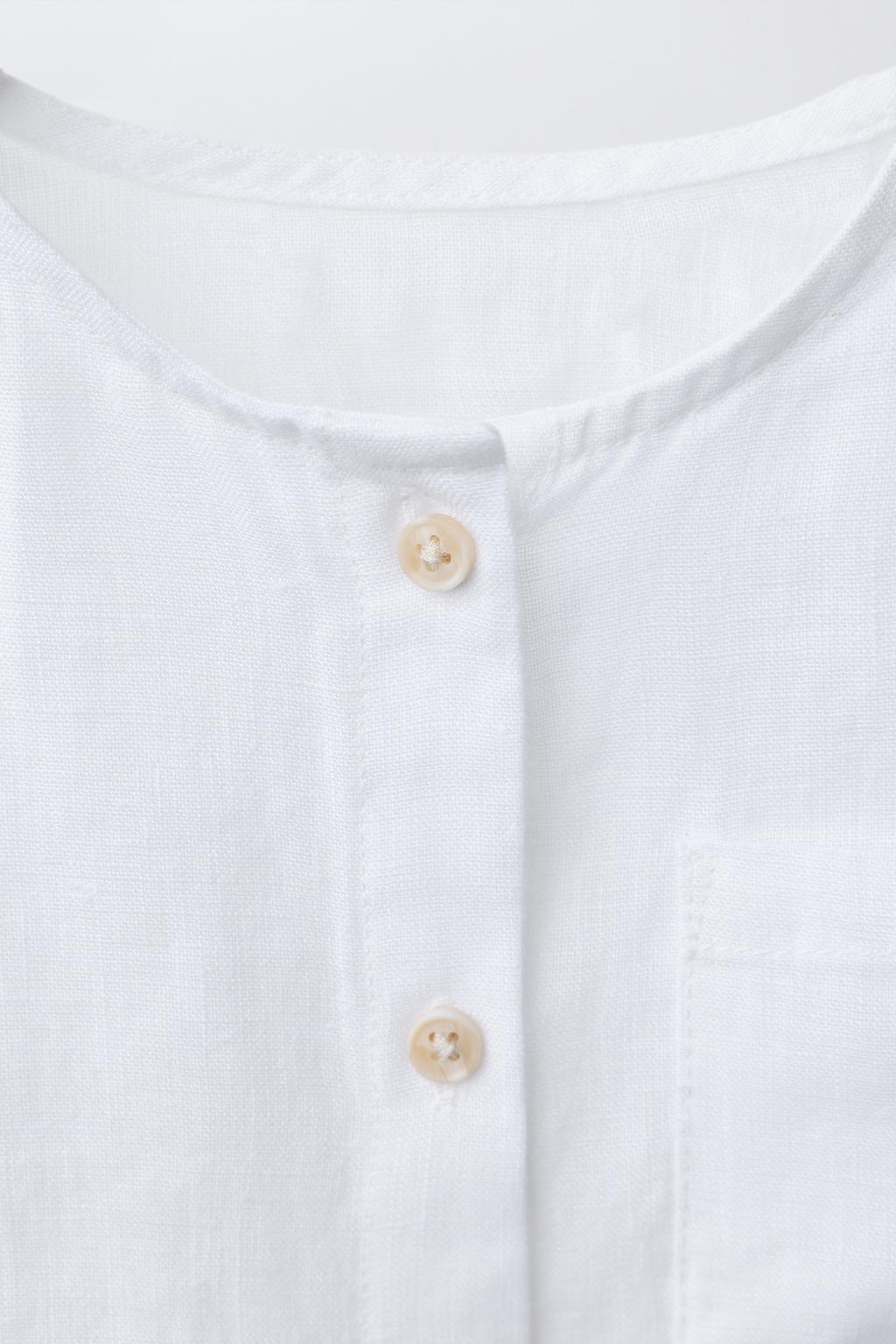 РУБАШКА ИЗ 100% ЛЬНА