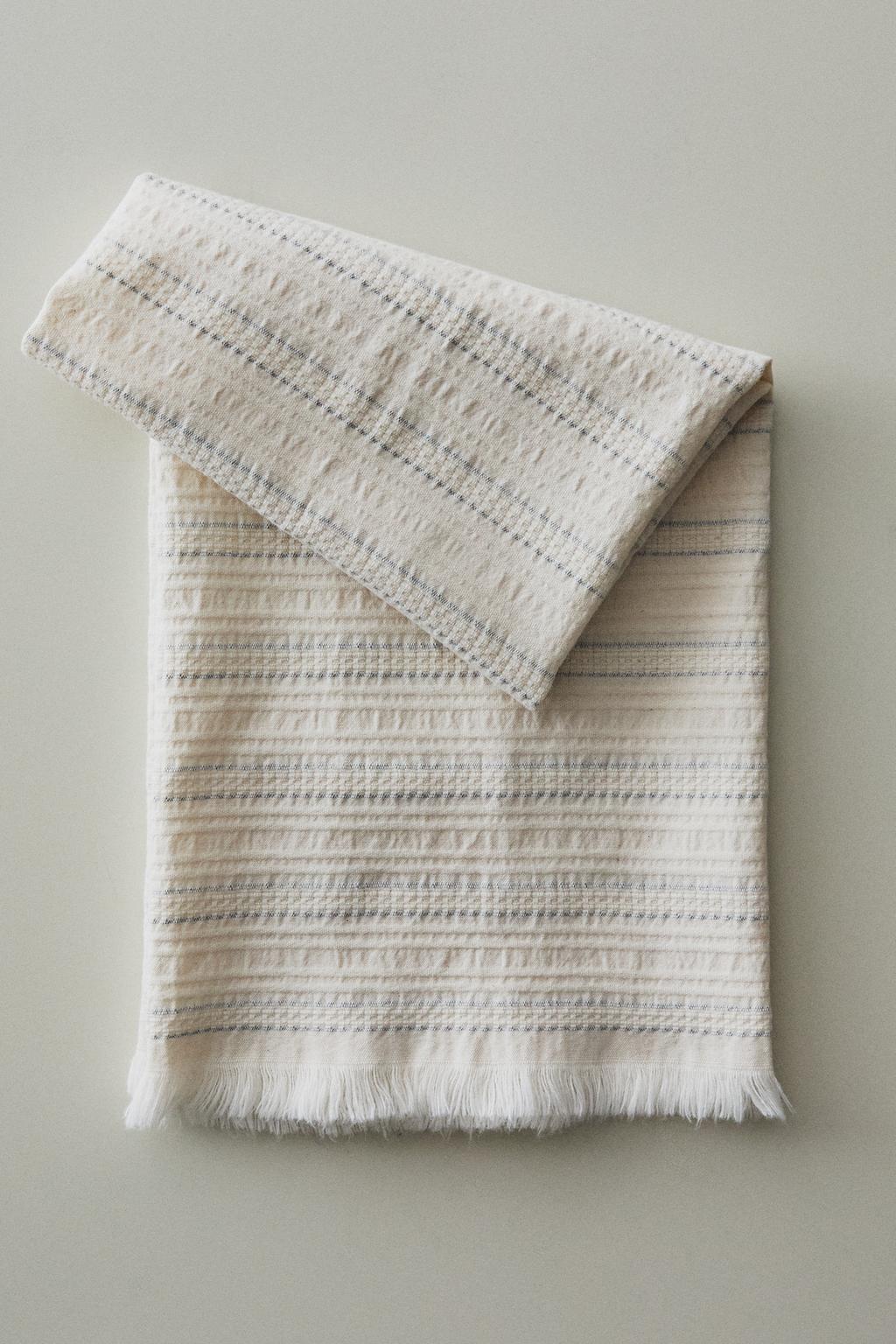 Полотенце для посуды с косым полотняным плетением