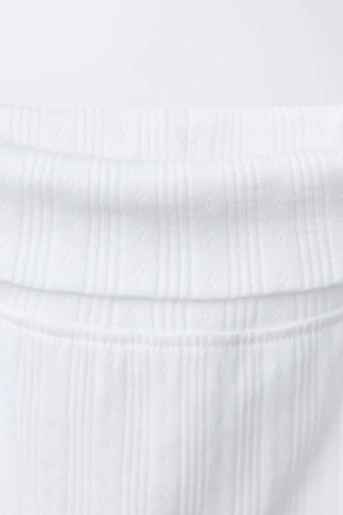 Комплект из футболки и легинсов с рельефным узором- Заказать в России