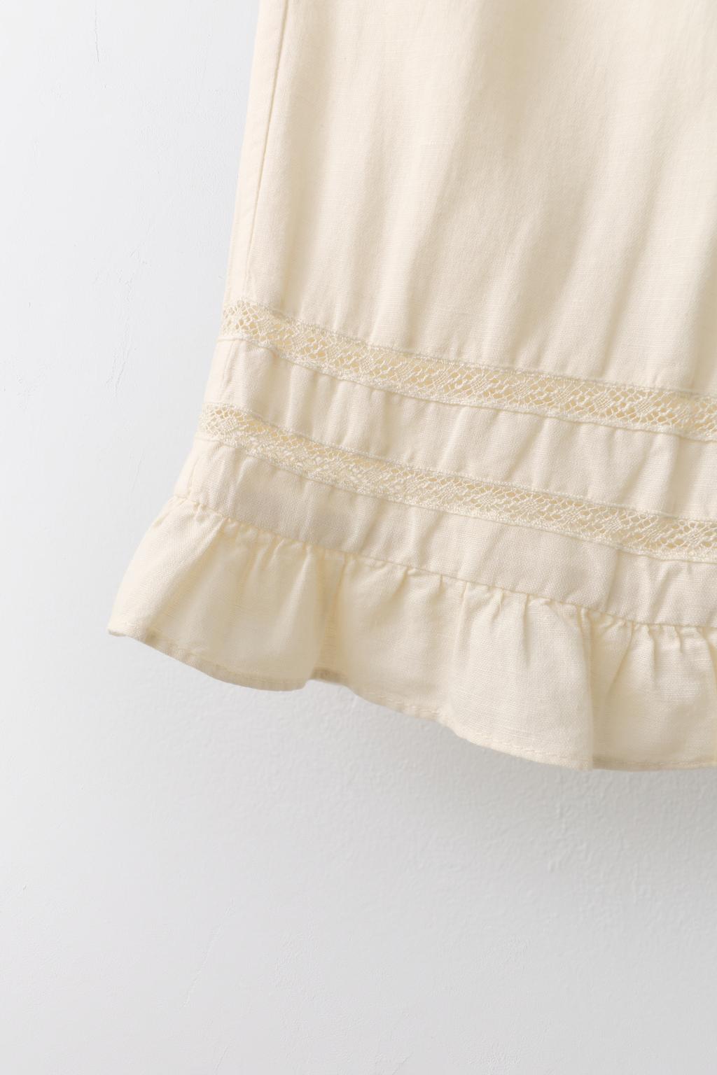 Кюлоты из льна и хлопка Лимитированная коллекция для 2-5 лет