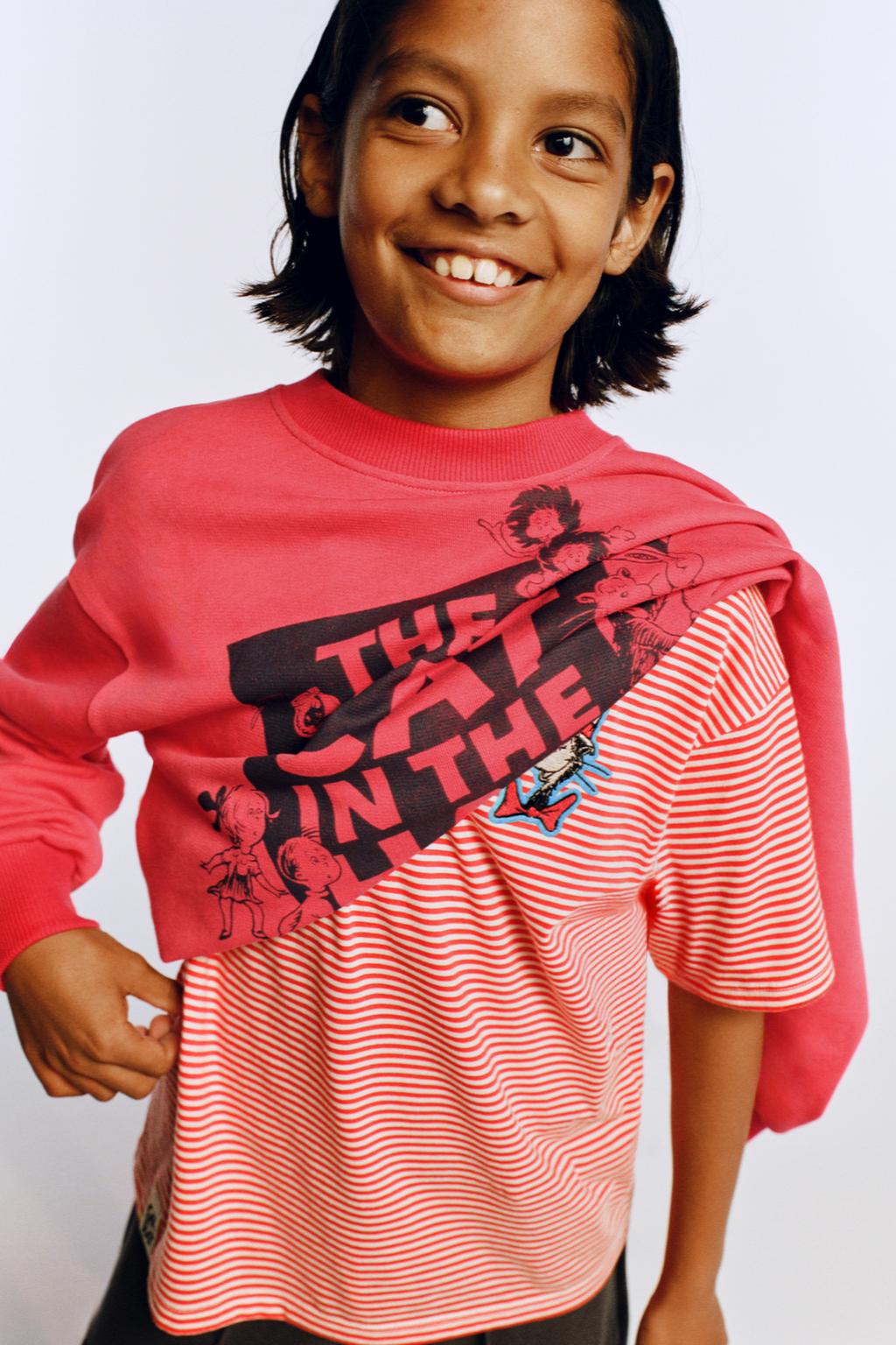 ФУТБОЛКА В ПОЛОСКУ «КОТ В ШЛЯПЕ» DR. SEUSS™