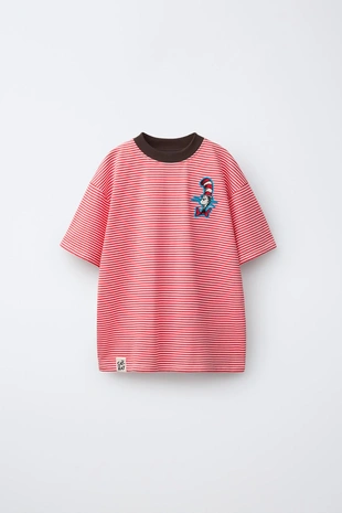 Футболка в полоску «кот в шляпе» Dr. Seuss™- Заказать в России