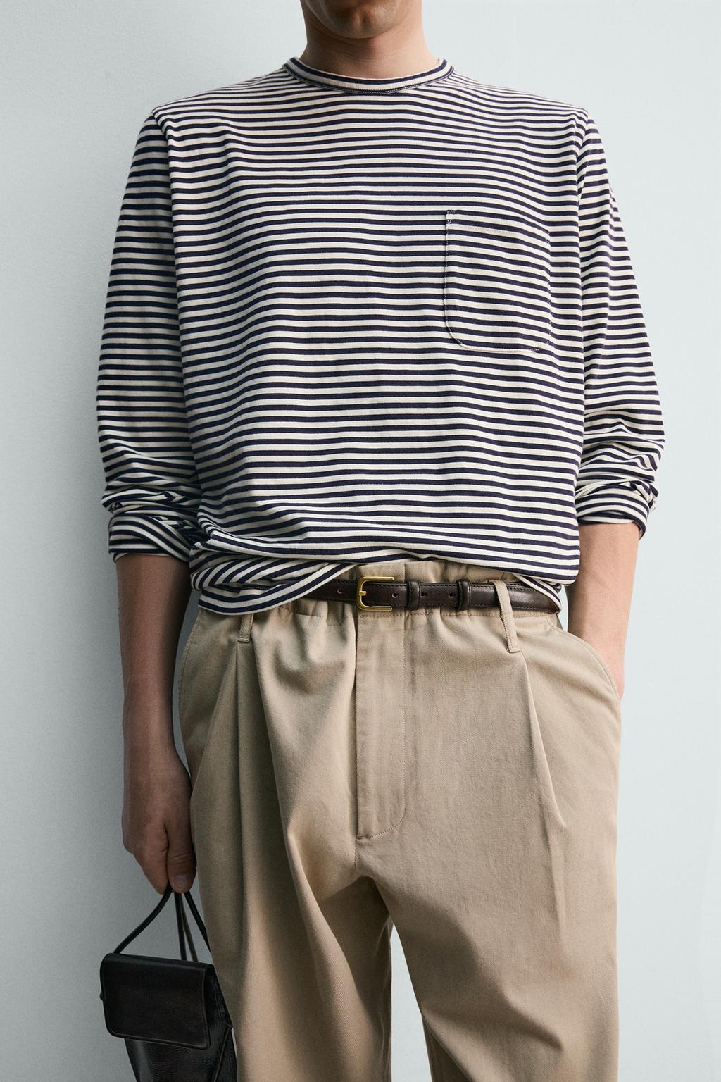 ЖАККАРДОВАЯ ФУТБОЛКА В ПОЛОСКУ