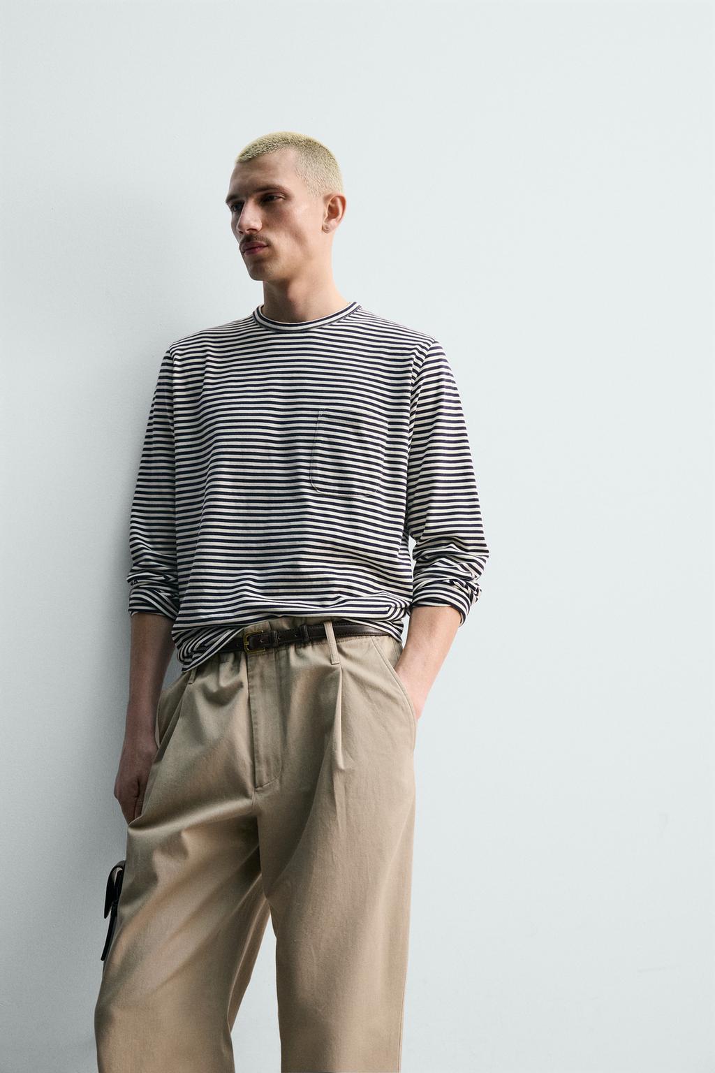 ЖАККАРДОВАЯ ФУТБОЛКА В ПОЛОСКУ