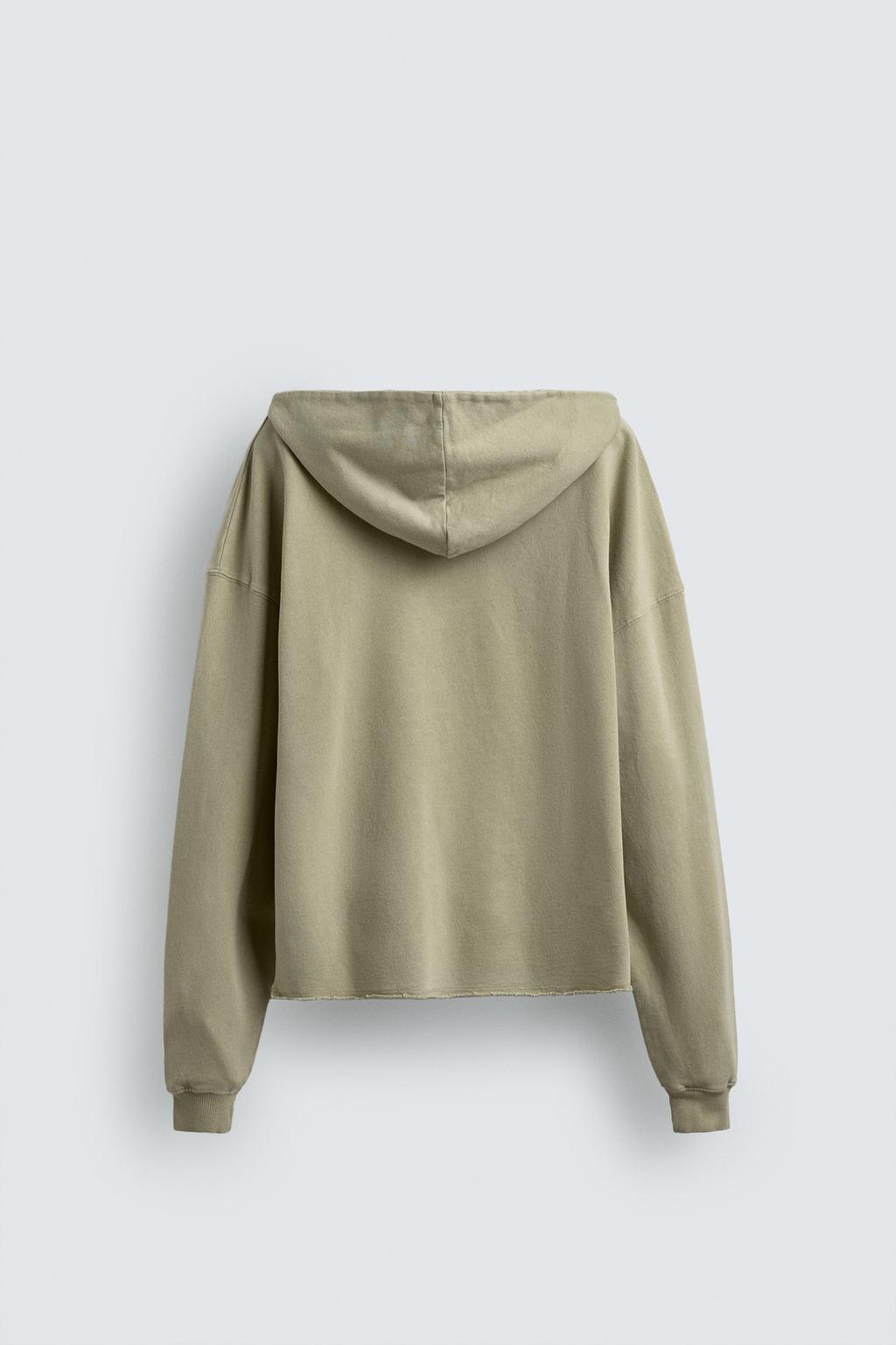 ТОЛСТОВКА С ЭФФЕКТОМ ПОТЕРТОСТИ И ПРИНТОМ