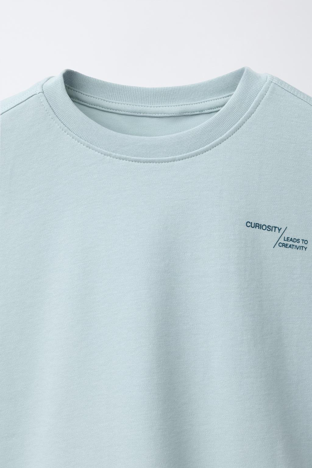 ФУТБОЛКА С НАДПИСЬЮ ИЗ ИНТЕРЛОКА