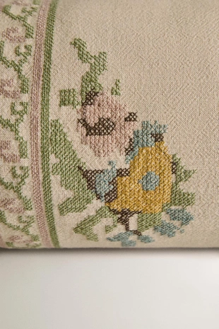 Чехол для подушки со стежкой- Заказать в России