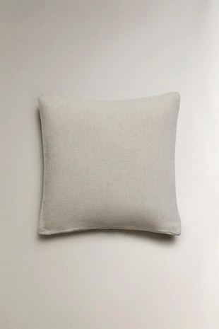 Чехол для подушки из джута и хлопка- Заказать в России