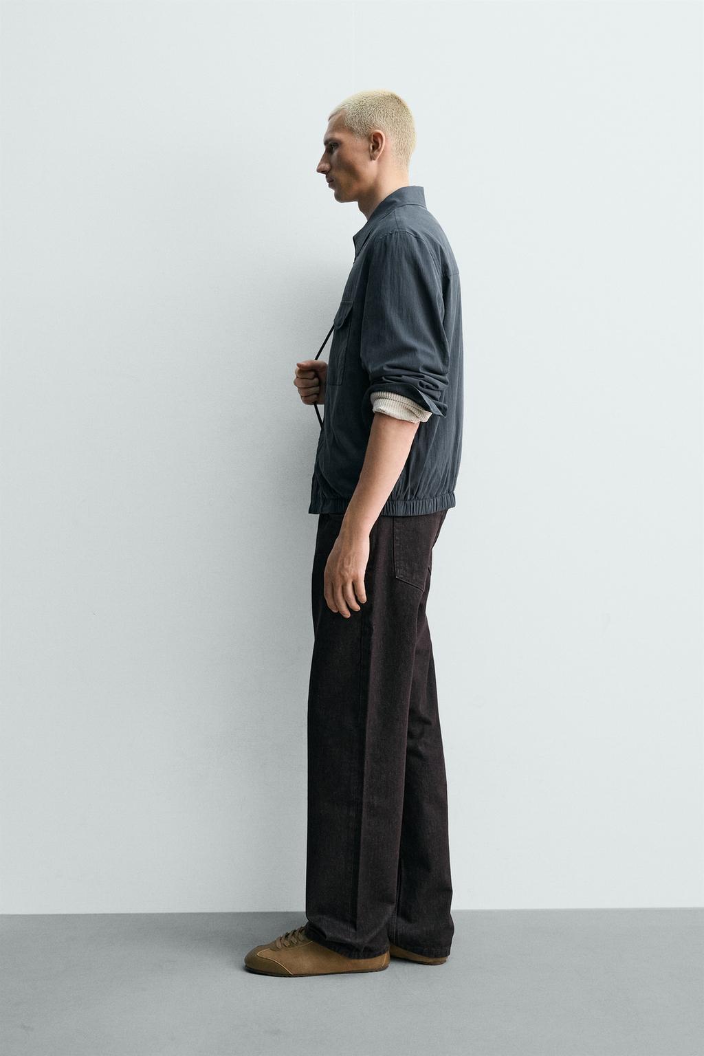 СВОБОДНАЯ КУРТКА-РУБАШКА стандартной посадки