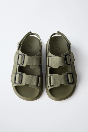 Сандалии с пряжками- Заказать в России