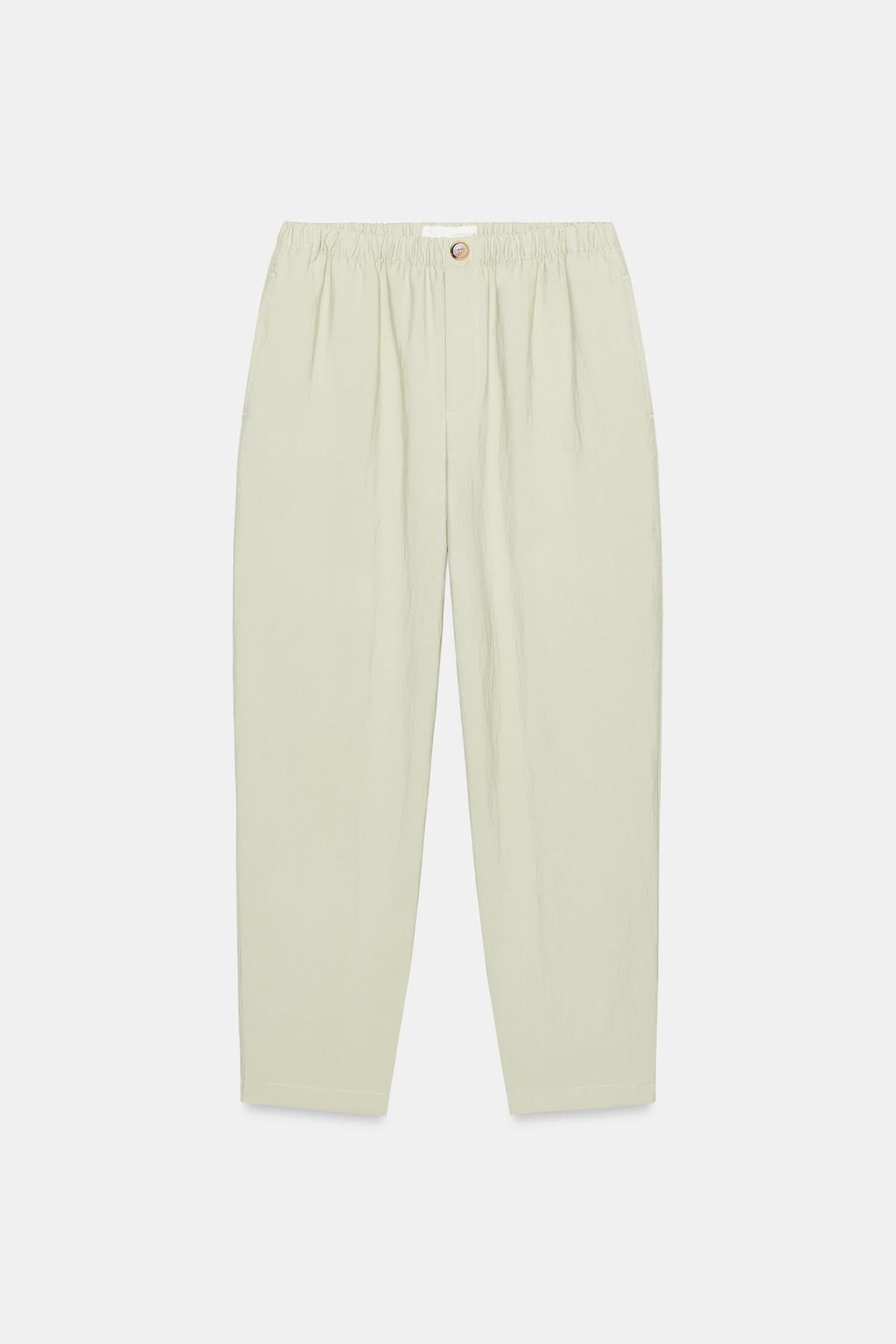 БРЮКИ  С ЭЛАСТИЧНЫМ ПОЯСОМ