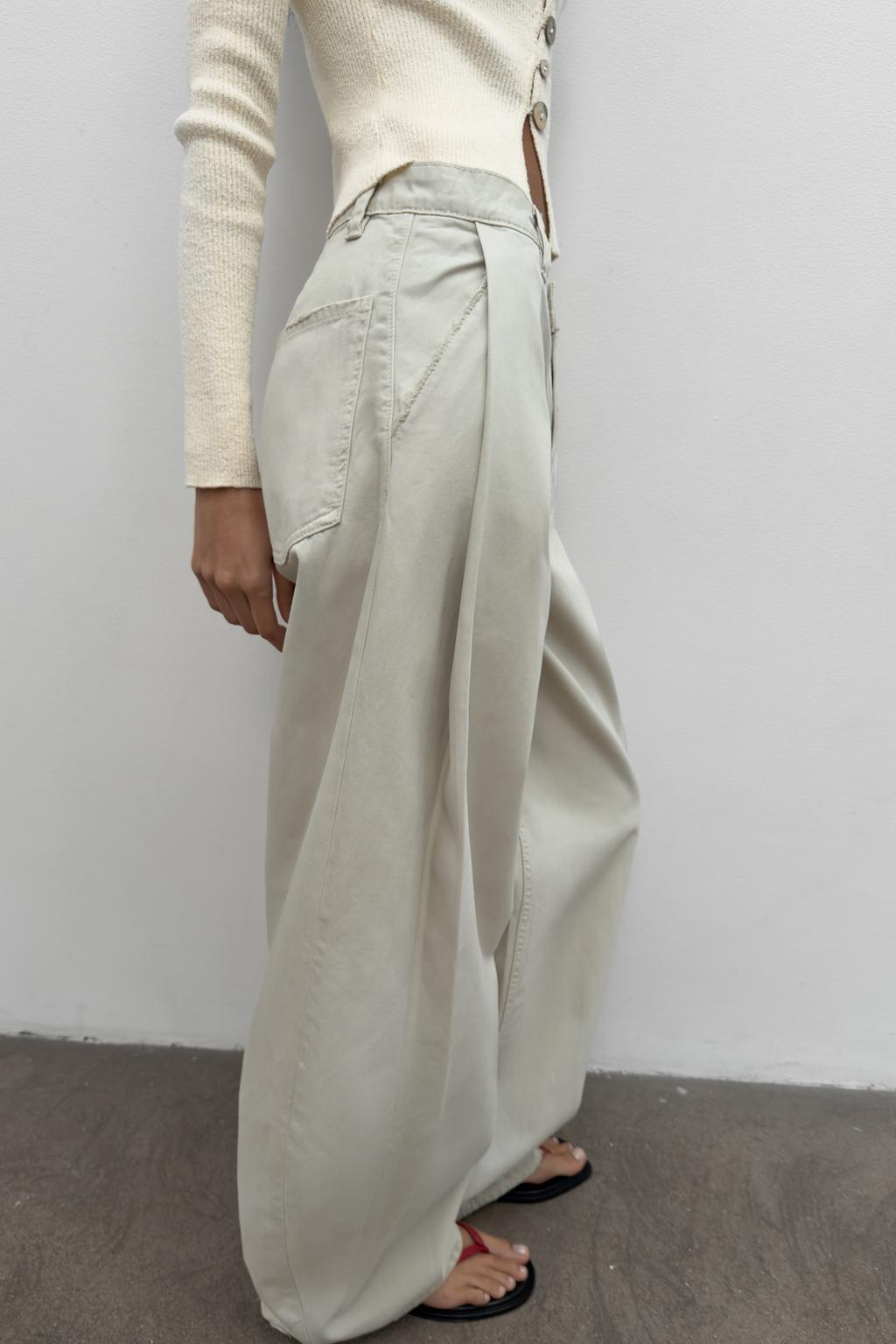 БРЮКИ баллон С ЗАЩИПАМИ