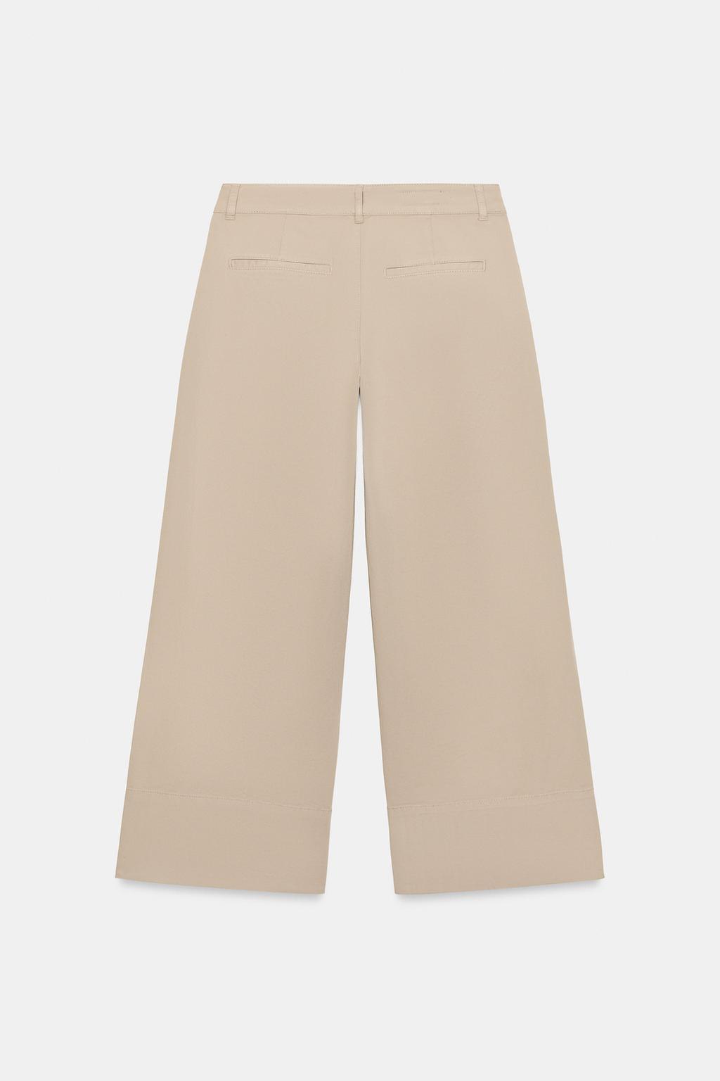 ДЖИНСОВЫЕ БРЮКИ-КЮЛОТЫ