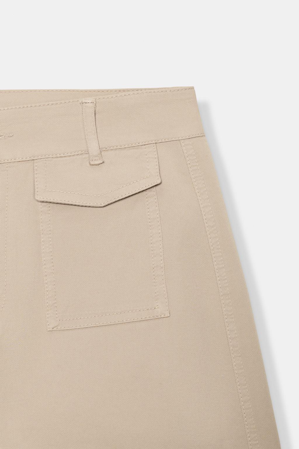 ДЖИНСОВЫЕ БРЮКИ-КЮЛОТЫ