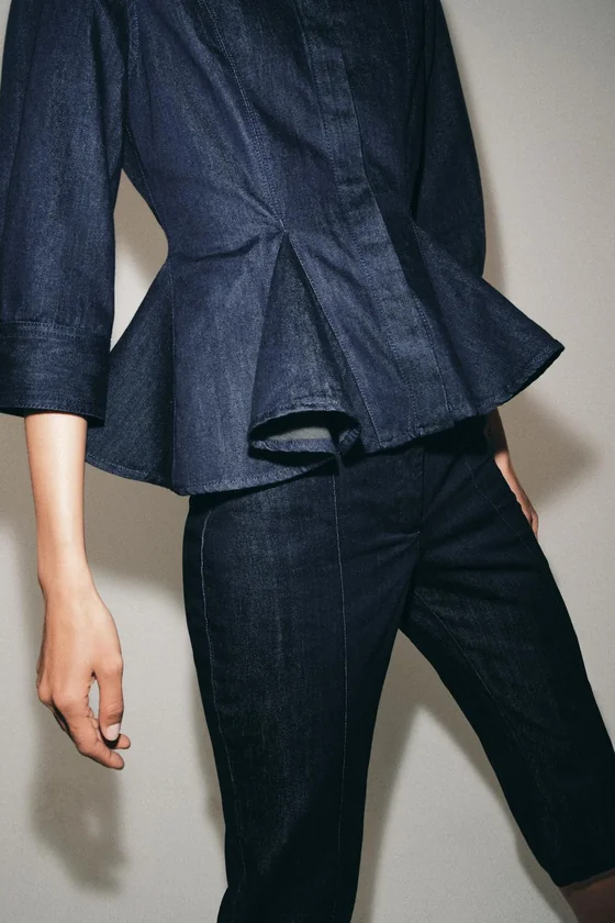 ДЖИНСЫ КАПРИ — коллекция Zara «ZW»