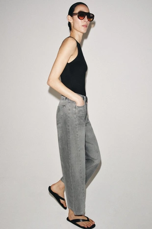 Джинсы коллекция Zara «Zw» Ankle  со средней посадкой- Заказать в России