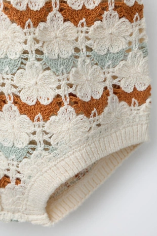 Вязаный комбинезон кроше- Заказать в России