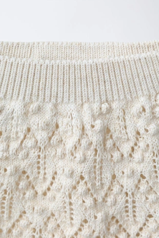 Вязаные трусы с льном- Заказать в России