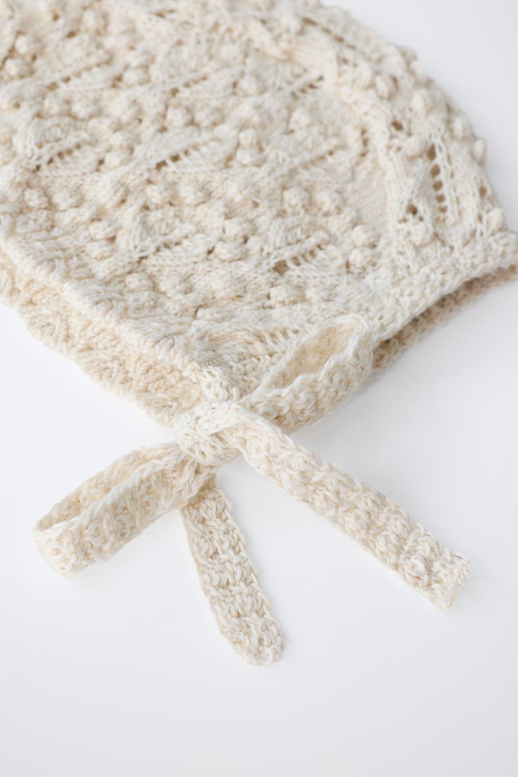 ТРИКОТАЖНЫЙ КАПЮШОН ИЗ СМЕСОВОГО ЛЬНА