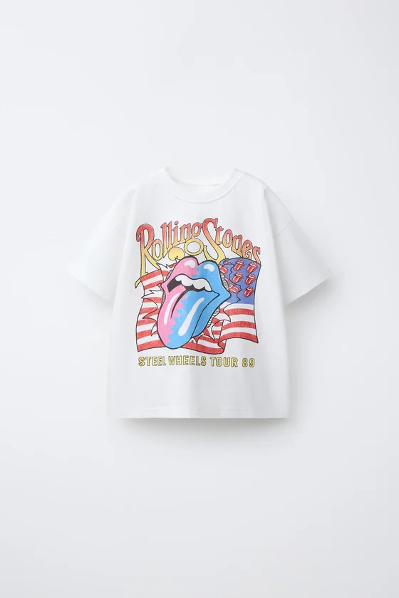 ФУТБОЛКА С ПРИНТОМ ROLLING STONES ©