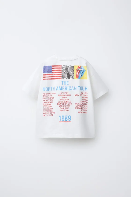 ФУТБОЛКА С ПРИНТОМ ROLLING STONES ©