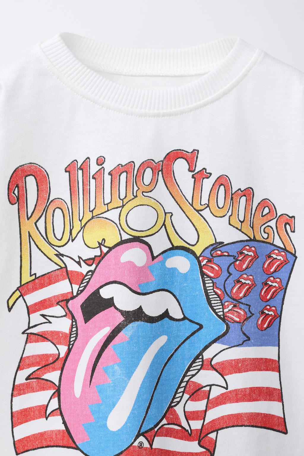 ФУТБОЛКА С ПРИНТОМ ROLLING STONES ©