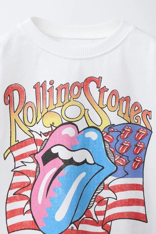 Футболка с принтом Rolling Stones ©- Заказать в России