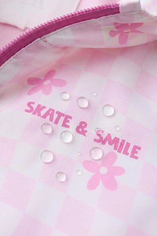 Дождевик  в клетку и цветок- Заказать в России