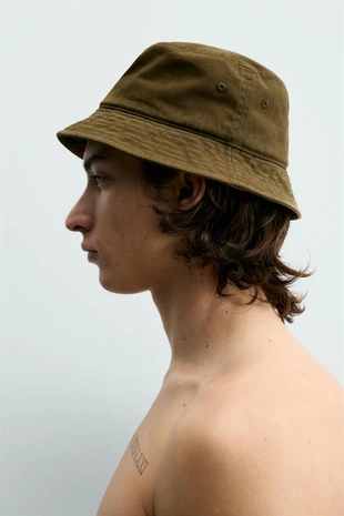 Панама с эффектом потертости