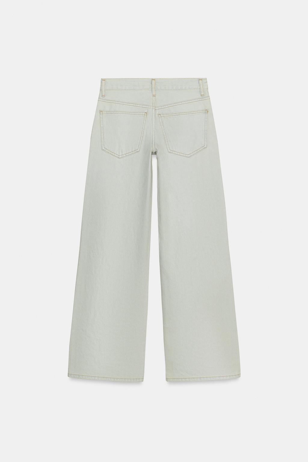 ДЖИНСЫ -FIT С НИЗКОЙ ПОСАДКОЙ И РАЗРЫВАМИ — коллекция Zara «ZW»